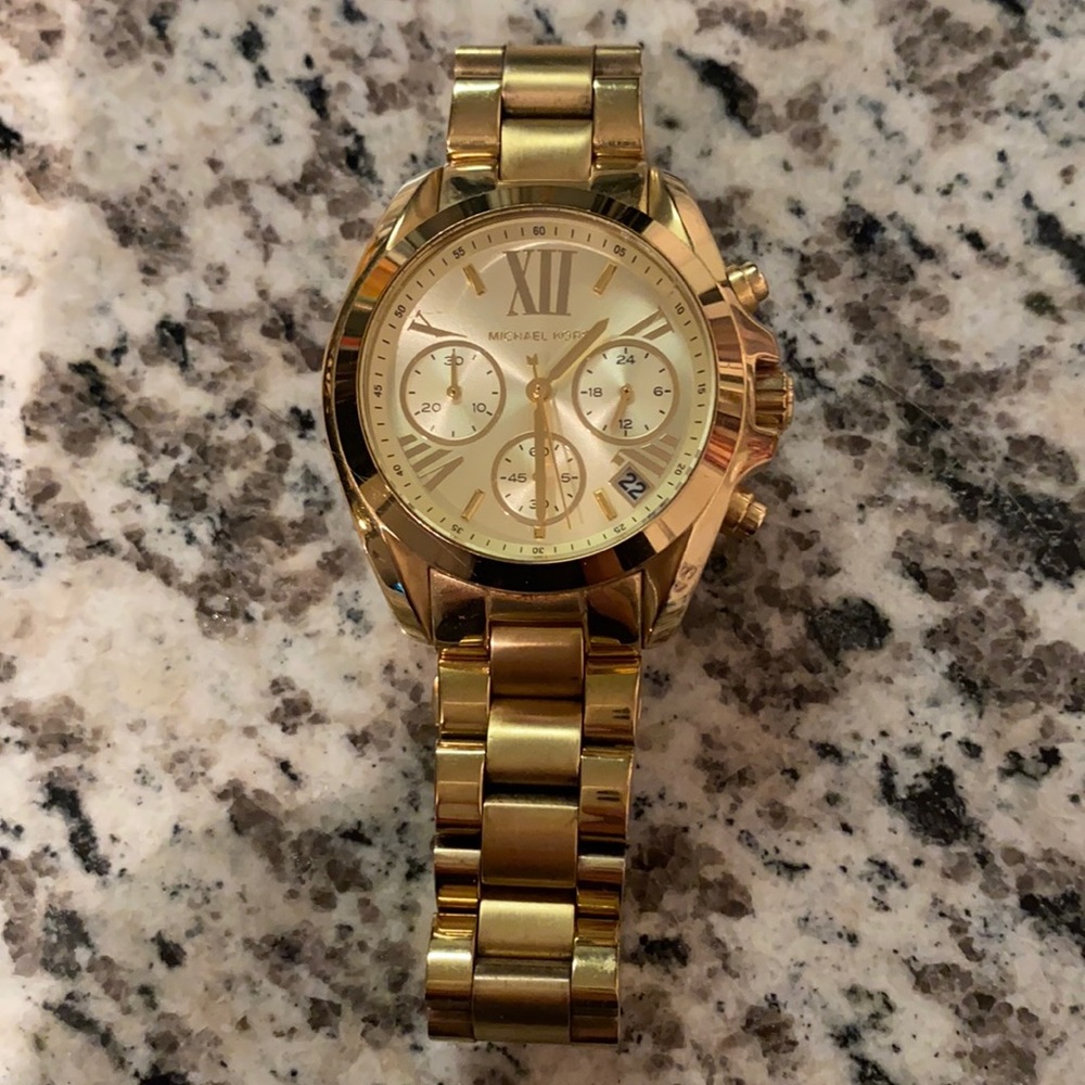 Gold Michael Kors watch for sale